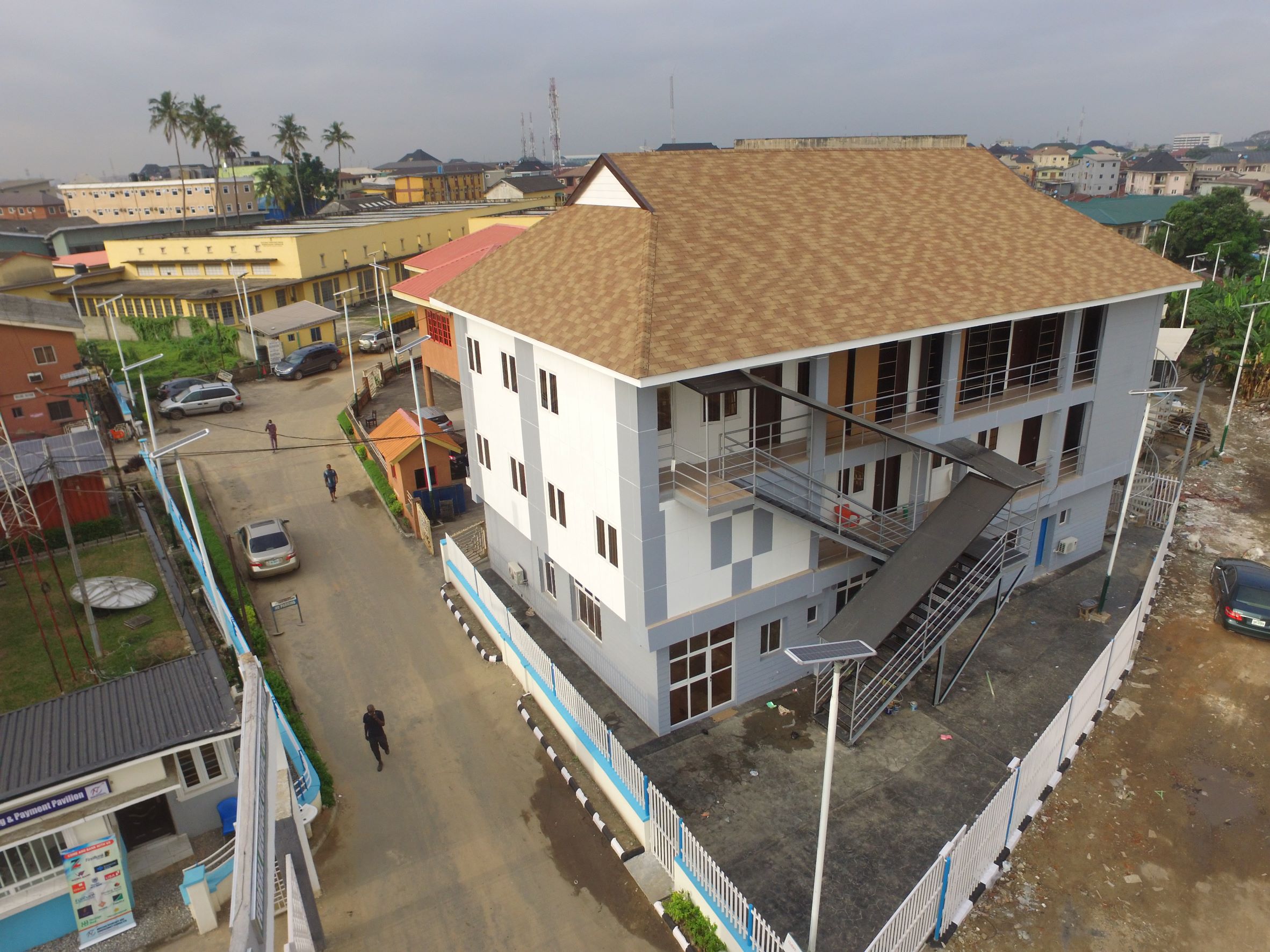 Complete dry wall building completed 3