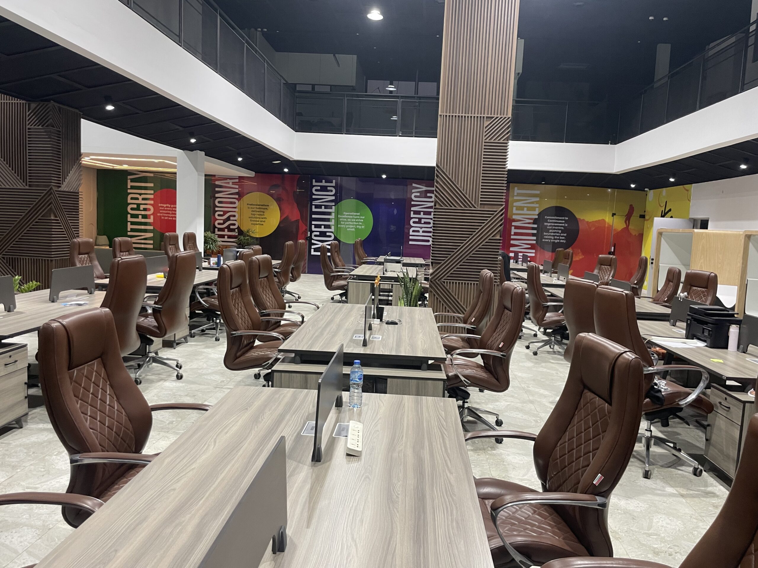 Completed office fit-out