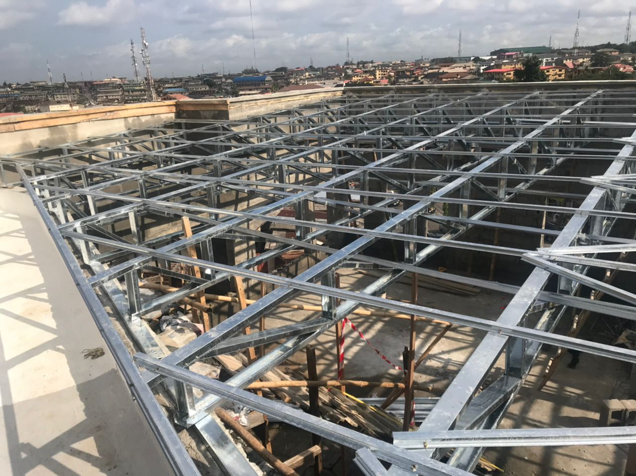 LGS roof truss