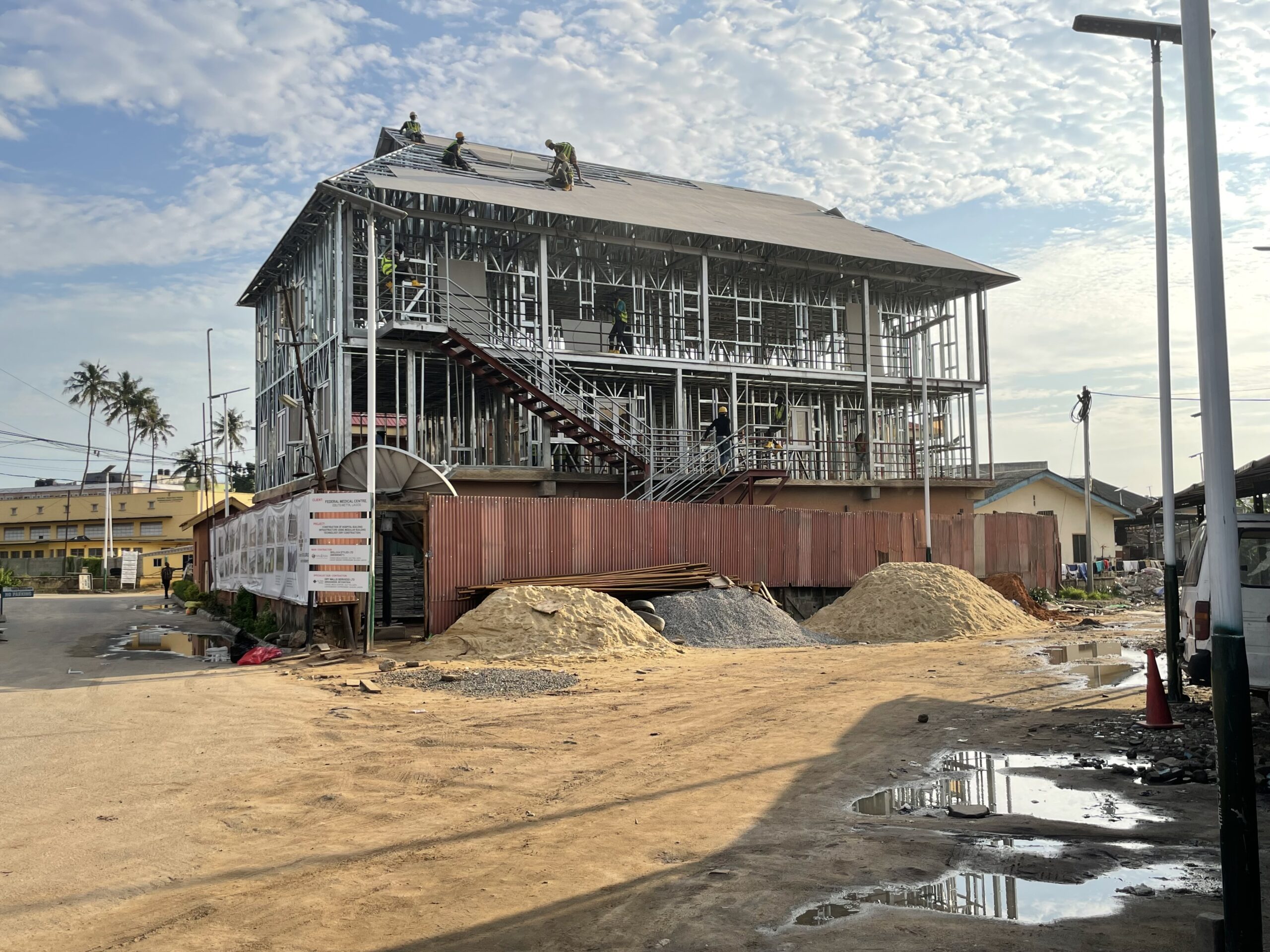 complete dry wall building frame 1