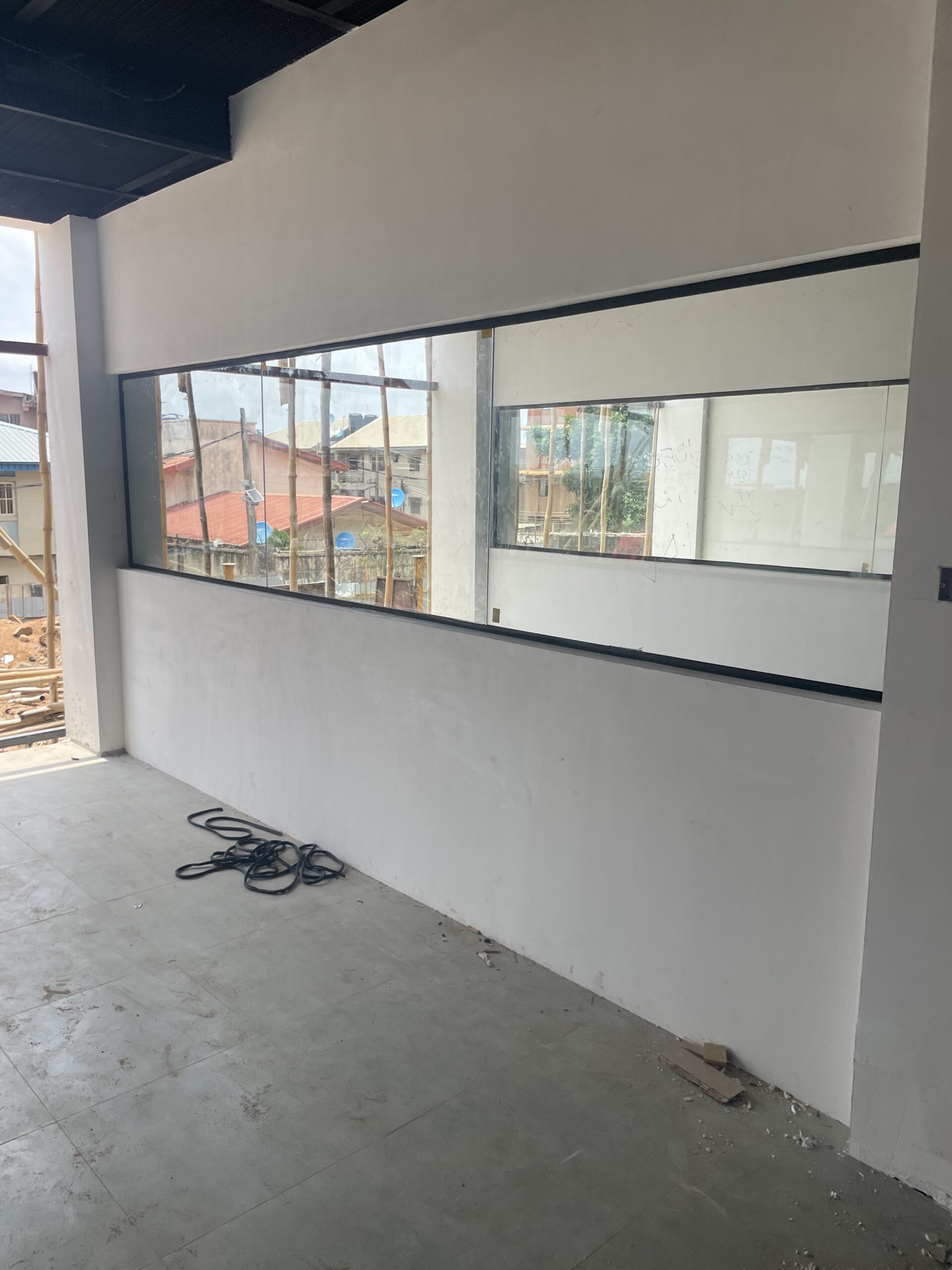 internal partitioning for an office