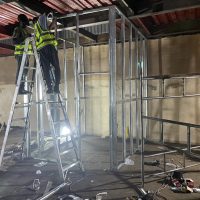 internal partition walls